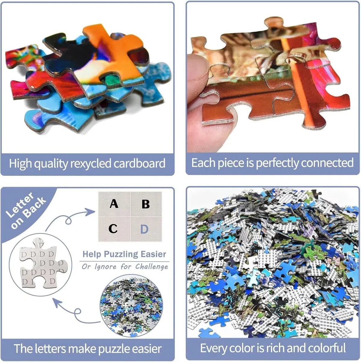 Puzzle de 6000 Piezas Puzzle Adultos 179x105cm Juego Educativo Regalos Rompecabezas para Adultos y niños a Partir de 14 Años, Regalo Creativo para la Relajación - (Navidad con Velas) t-508