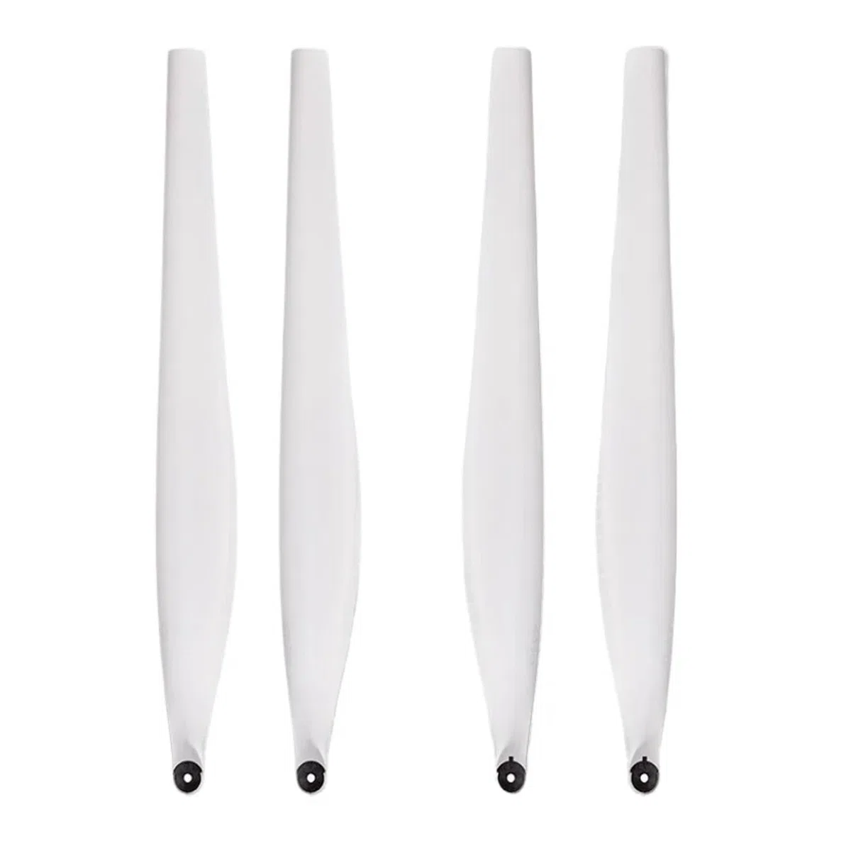 Hélices de nailon de carbono blancas (16 unidades, CW/CCW) for drones agrícolas de la serie T40/T50, plegables.